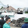 Tìm thấy thi thể 3 mẹ con trong căn nhà cháy ở Ninh Thuận