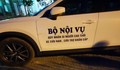 Sẽ xử lý xe biển trắng ghi tên Bộ Nội vụ bên hông