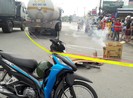 Cô gái trẻ đi xe đạp chết thảm dưới bánh xe bồn