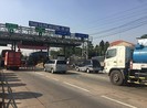 TP.HCM kiểm tra xe quá tải tại trạm thu phí An Sương - An Lạc