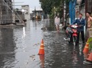 Quận 8: Máy bơm ngưng hoạt động, nước bẩn tràn vào nhà dân