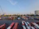 Ngày cuối nghỉ tết: bến xe đìu hiu, cao tốc ùn ứ