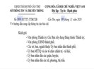 Sở TT&TT Cần Thơ hướng dẫn việc cung cấp thông tin cho báo chí