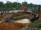 Khởi công đường ống dẫn nước sông Đà 2 sau 15 lần gặp sự cố