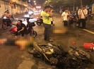2 thanh niên say rượu tông xe vào cô gái mang bầu