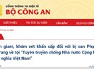 Bộ Công an thông tin về việc bắt bà Phạm Thị Đoan Trang