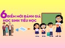 6 điểm mới đánh giá học sinh tiểu học từ 20-10-2020