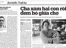 Không thể để tồn tại nạn cha hiếp con