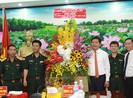 Bí thư Đinh La Thăng thăm, chúc mừng BV Quân y 175
