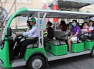 Đề xuất đón khách từ bến tàu bằng xe điện