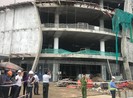 Điều tra vụ thang treo đứt cáp làm nhiều công nhân rơi