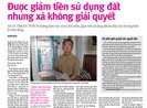 Sẽ đề xuất miễn, giảm tiền sử dụng đất cho thương binh