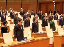 Quốc hội mặc niệm đồng bào, chiến sĩ tử nạn do lũ