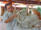 Dấu ấn điêu khắc Chăm của 'con ma Hời Đoàn Xuân Hùng'