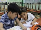Ngày đầu Ngọc Hân đến lớp học