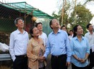 Bố trí lớp học tạm thời cho HS sau cơn 'cuồng phong'