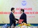 Trao quyết định bổ nhiệm ông Nguyễn Mạnh Hùng tại Bộ TT&TT
