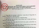 15 tập thể được phong tặng danh hiệu Anh hùng LLVTND