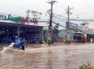 Phú Quốc: Nhiều tuyến đường bị ngập nước sau mưa