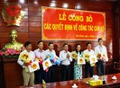 Hậu Giang bổ nhiệm lại nhiều cán bộ lãnh đạo