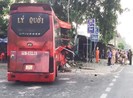 Xe khách tông vào đoàn xe đạp, 7 người thương vong