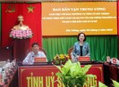 Trưởng Ban Dân vận Trung ương làm việc với Tỉnh ủy Sóc Trăng