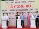 Hậu Giang: Các thủ tục hành chính sẽ được giải quyết tại chỗ