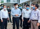 Bộ trưởng Y tế kiểm tra công tác chống dịch ở Hà Tiên