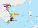 Bão số 13 đang áp sát, chỉ còn cách Đà Nẵng 170km