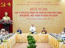 Thủ tướng nghe các nguyên lãnh đạo góp ý về chiến lược KTXH
