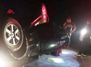 Trong xe Fortuner lật ngửa trên quốc lộ có 50 kg ma túy