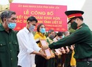 Công bố kết quả giám định ADN xác định danh tính 34 liệt sĩ