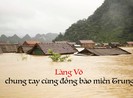 Làng Võ Việt chung tay cứu trợ đồng bào miền Trung