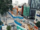 Thi công tái lập ga Nhà hát TP.HCM thuộc metro số 1