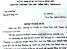 Lào nhờ huyện Quan Sơn tìm 7 người mất tích do lũ