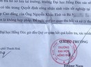 1 Phó Giám đốc điều hành Quỹ tín dụng sử dụng bằng giả