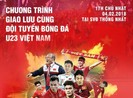 SCB tặng 5.000 vé giao lưu cùng U-23 VN tại TP.HCM