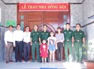 Vedan trao tặng 'Nhà đồng đội' cho chiến sĩ biên phòng