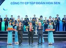 Tôn Hoa Sen nhận Thương hiệu Quốc gia lần thứ 5