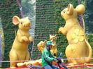 Những chú chuột lí lắc trong Hội hoa xuân Canh Tý 2020