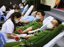 Hơn 1.400 công an Đà Nẵng tham gia hiến máu tình nguyện
