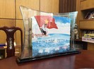 Khởi động đấu giá tranh cát 'Gạc Ma-vòng tròn bất tử'