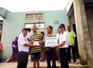 Cựu binh Trường Sa hỗ trợ 50 hộ dân bị thiệt hại do bão số 9