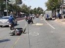 Bình Dương: 2 ông cháu chết thảm dưới bánh xe tải
