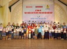 150 suất học bổng tiếp sức cho học sinh ở Tiền Giang