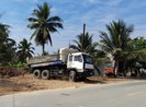 Nhà thầu thi công vỉa hè QL60: Có thất thoát đất