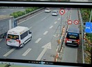 'Mắt thần' điểm mặt ô tô lấn làn xe máy ở đường dẫn cao tốc