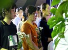 Người thân nạn nhân TNGT khóc nghẹn trong buổi cầu siêu