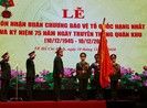 Quân khu 7 nhận Huân chương bảo vệ Tổ quốc hạng Nhất