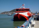Tàu cao tốc Vũng Tàu-Côn Đảo hỏng máy sau 15 phút xuất bến